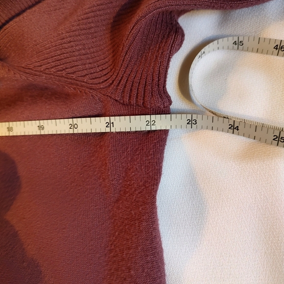 Elegant Dusty Plum Sweater - Picture 3 of 5